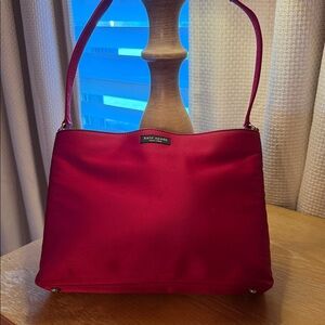 Kate Spade Cherry Red  Nylon Shoulder Bag
